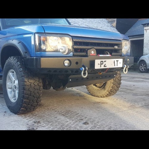 discovery 2 deluxe winch bumper